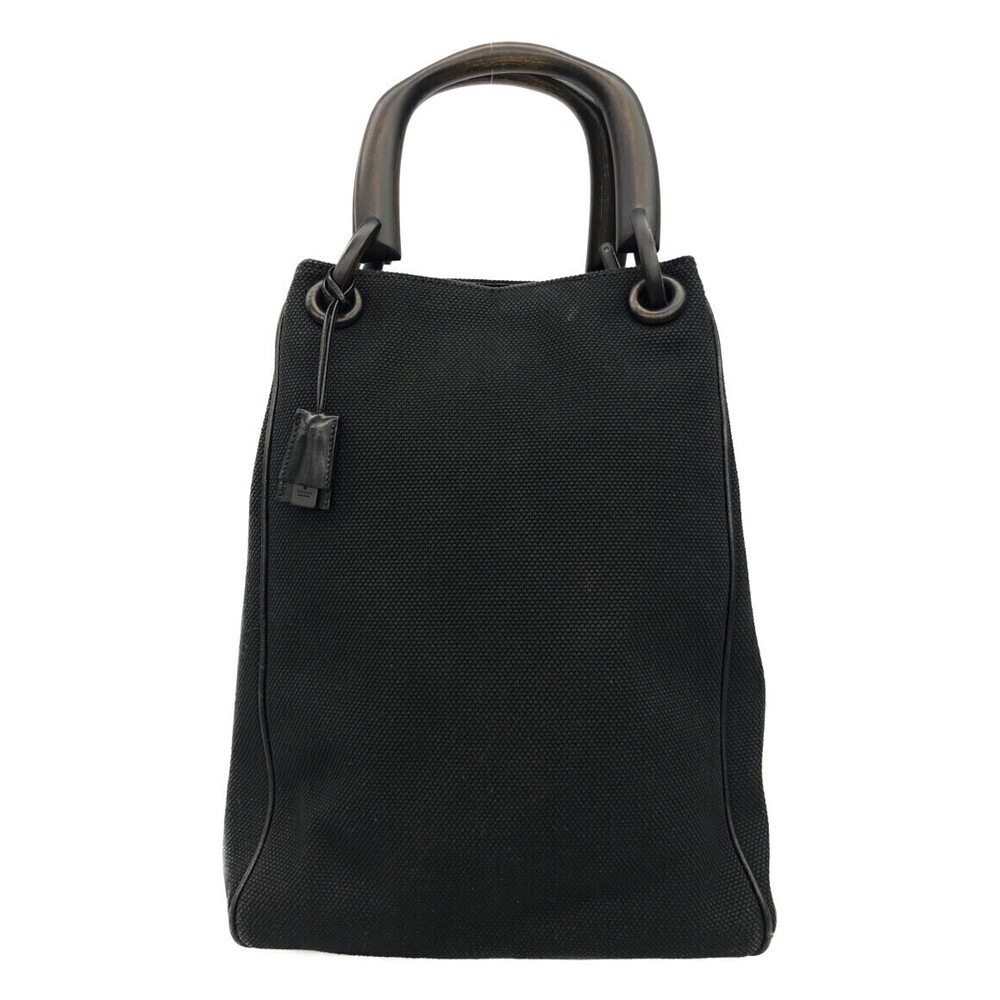 Gucci Wood handles Shoulder Bag black